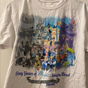 Rare Disneyland 60 year anniversary tshirt